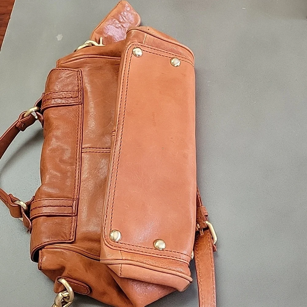 Schuler & Sons Philadelphia Brown leather Satchel